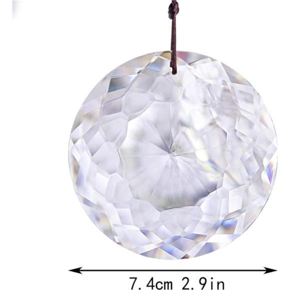 Hanging Crystal Suncatcher Chandelier Crystals Prisms Clear Chandelier Crystals - Picture 3 of 7